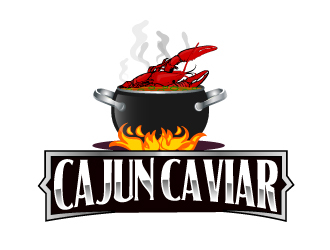 Cajun Caviar logo design by AamirKhan