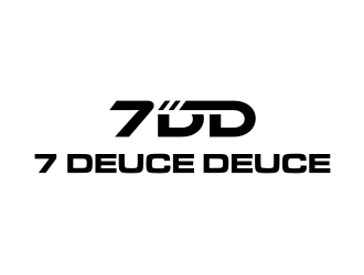 7 Deuce Deuce logo design by puthreeone