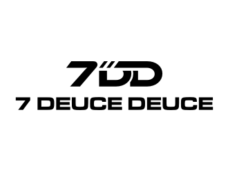 7 Deuce Deuce logo design by puthreeone