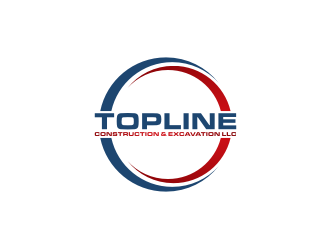 TOPLINE CONSTRUCTION & EXCAVATION LLC logo design by carman
