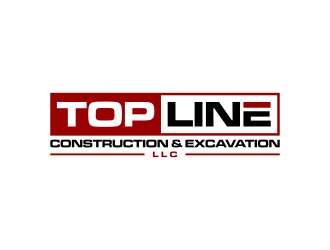 TOPLINE CONSTRUCTION & EXCAVATION LLC logo design by p0peye