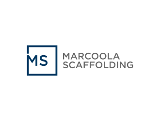 Marcoola Scaffolding  logo design by Avro