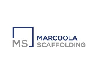 Marcoola Scaffolding  logo design by maserik