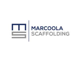 Marcoola Scaffolding  logo design by maserik