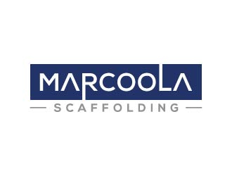 Marcoola Scaffolding  logo design by maserik