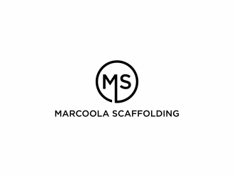 Marcoola Scaffolding  logo design by eagerly