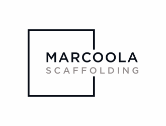 Marcoola Scaffolding  logo design by christabel