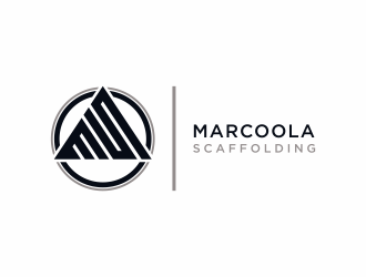 Marcoola Scaffolding  logo design by christabel