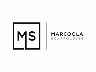 Marcoola Scaffolding  logo design by christabel
