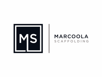 Marcoola Scaffolding  logo design by christabel