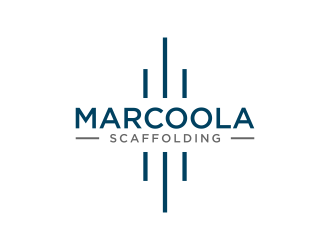 Marcoola Scaffolding  logo design by p0peye