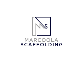 Marcoola Scaffolding  logo design by tukang ngopi