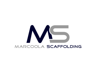 Marcoola Scaffolding  logo design by tukang ngopi