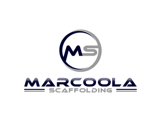 Marcoola Scaffolding  logo design by tukang ngopi