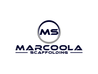 Marcoola Scaffolding  logo design by tukang ngopi