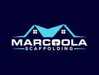 Marcoola Scaffolding  logo design by Farencia
