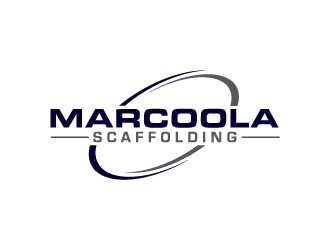 Marcoola Scaffolding  logo design by Farencia