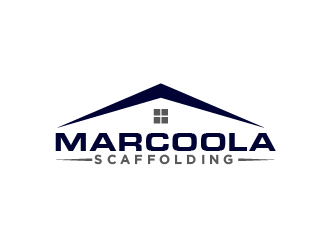 Marcoola Scaffolding  logo design by Farencia