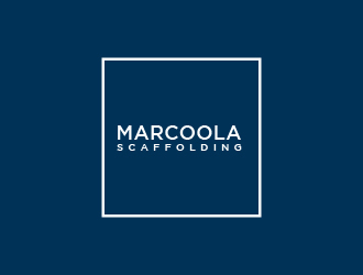Marcoola Scaffolding  logo design by Farencia