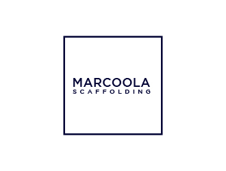 Marcoola Scaffolding  logo design by Farencia