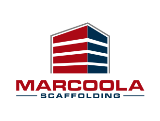 Marcoola Scaffolding  logo design by puthreeone