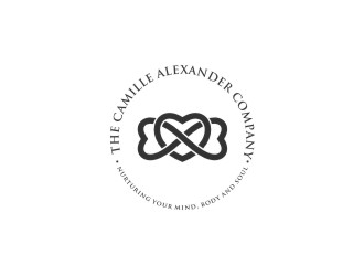 The Camille Alexander Company (nurturing your mind, body and soul) logo design by nurul_rizkon