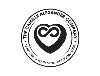 The Camille Alexander Company (nurturing your mind, body and soul) logo design by ramapea