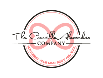 The Camille Alexander Company (nurturing your mind, body and soul) logo design by Mirza