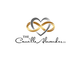 The Camille Alexander Company (nurturing your mind, body and soul) logo design by ingepro