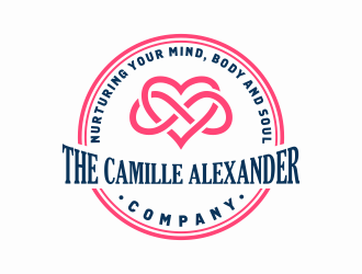 The Camille Alexander Company (nurturing your mind, body and soul) logo design by .:payz™