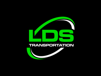 LDS TRANSPORTATION  logo design by GassPoll