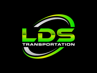 LDS TRANSPORTATION  logo design by labo