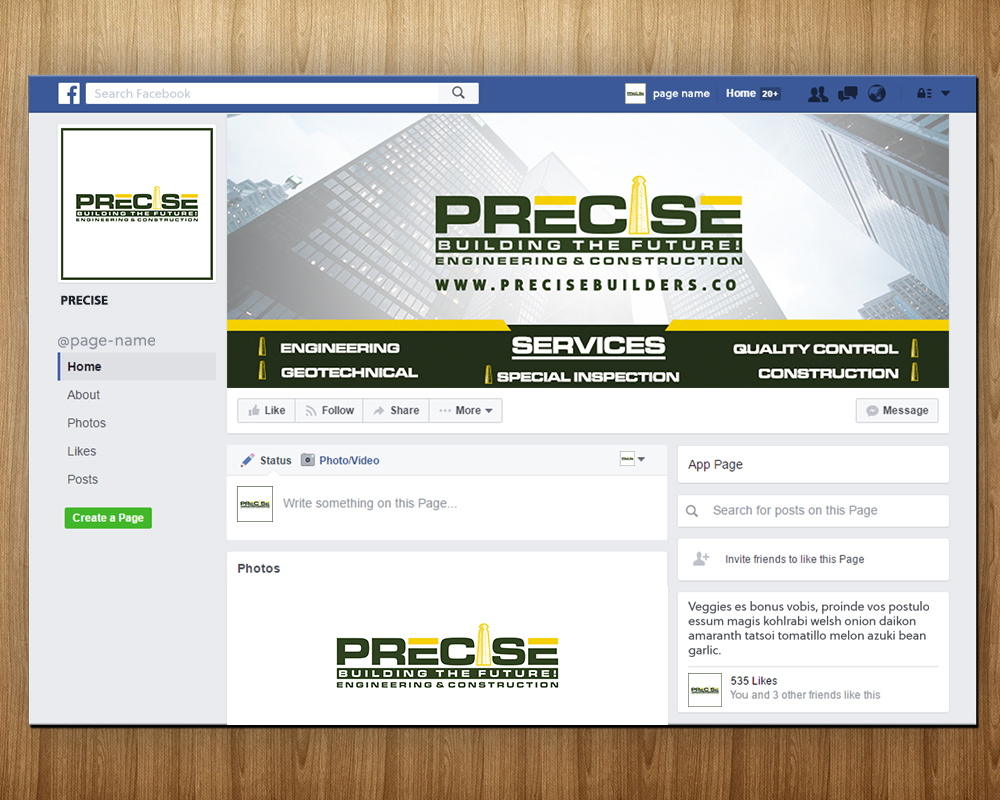 Precise logo design by MastersDesigns