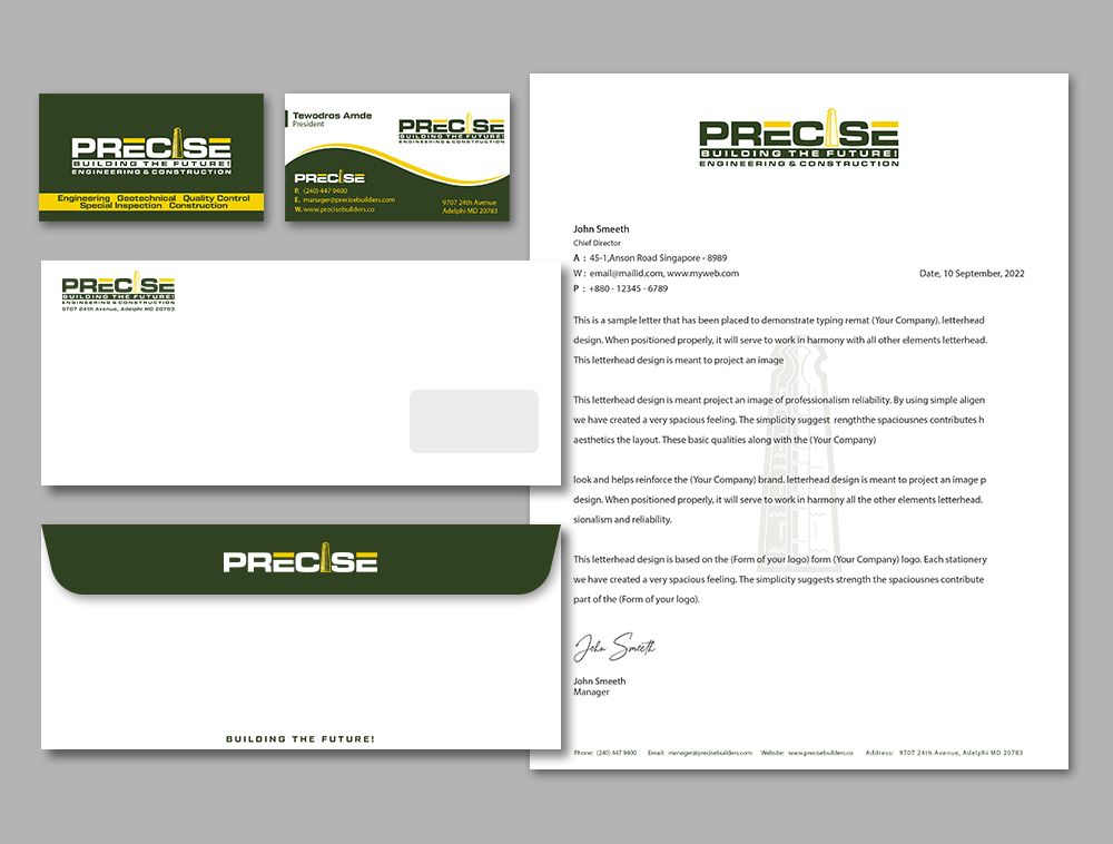 Precise logo design by Niqnish