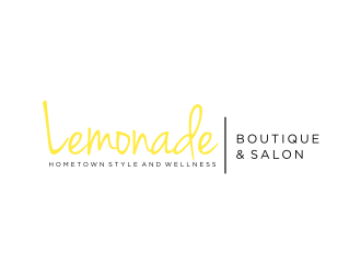 Lemonade -boutique & salon- Logo Design