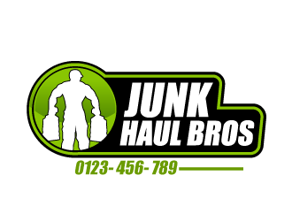Junk Haul Bros logo design by yans