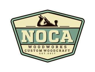 NOCA Woodworks logo design by Alfatih05