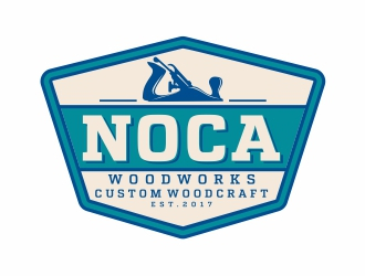 NOCA Woodworks logo design by Alfatih05