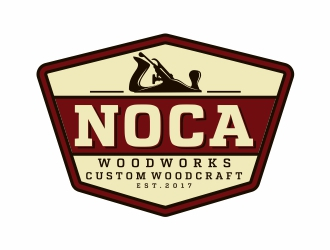NOCA Woodworks logo design by Alfatih05