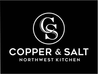 Copper & Salt Northwest Kitchen logo design by Mardhi