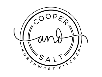 Copper & Salt Northwest Kitchen logo design by cintoko