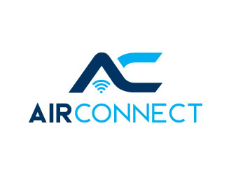 AirConnect logo design by pixalrahul