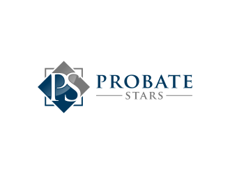 Probate Stars logo design by ubai popi