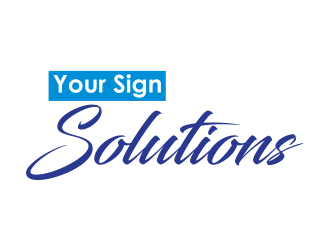 Your Sign Solutions Inc logo design by Greenlight