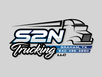 S2N Trucking LLC logo design by PRN123