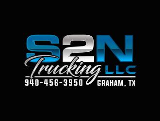 S2N Trucking LLC logo design by Benok