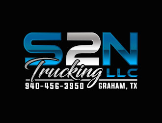 S2N Trucking LLC logo design by Benok