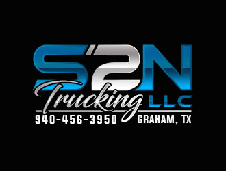 S2N Trucking LLC logo design by Benok