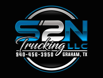 S2N Trucking LLC logo design by Benok
