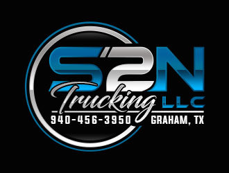 S2N Trucking LLC logo design by Benok
